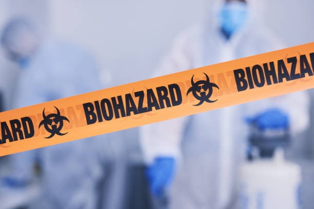 Professional Infectious Disease Decontamination technician working in Rockaway, NJ